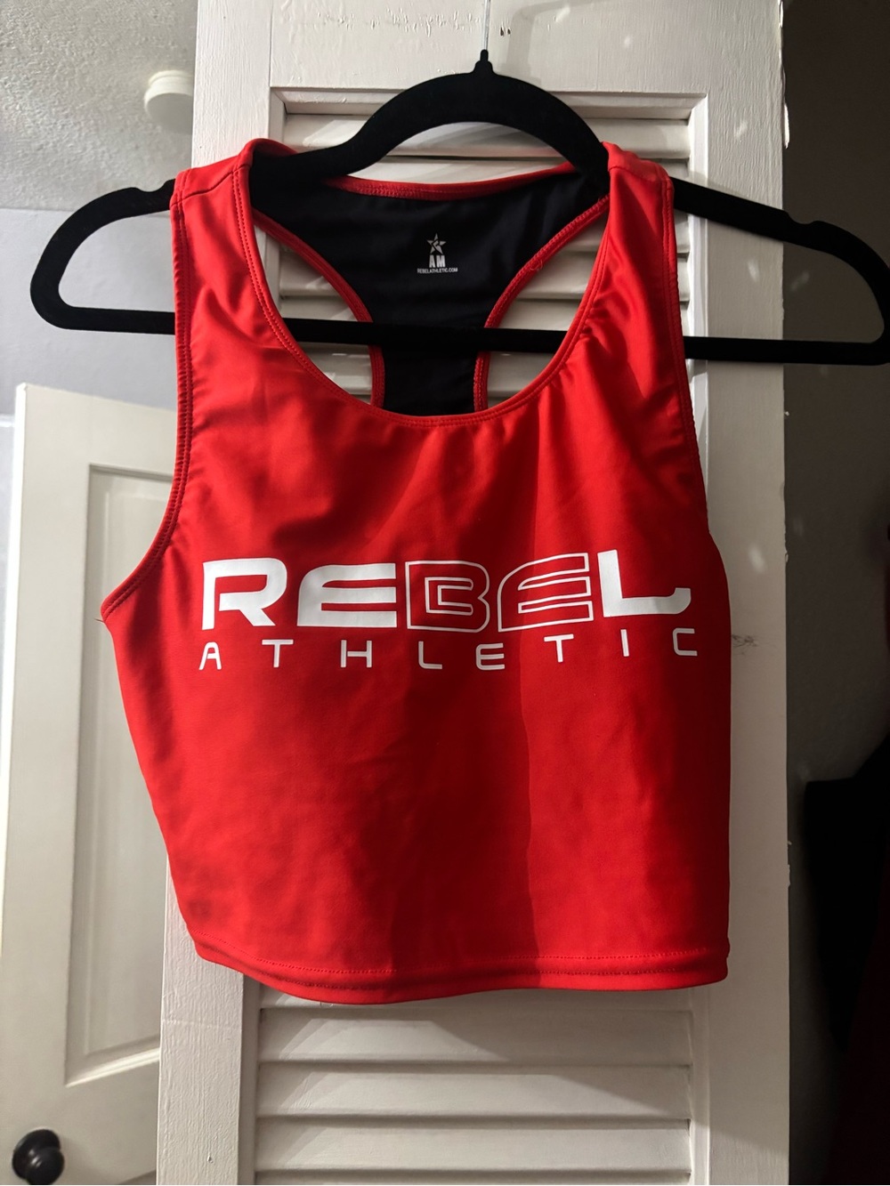 Rebel Athletic Red Workout Set